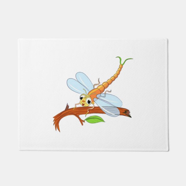golden dragonfly doormat (Front)