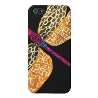 Golden Dragonfly Case For The iPhone 5