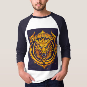 Golden dragons basketball logo T-Shirt