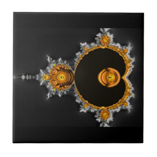 Golden Dream. The Famous Full Mandelbrot Set Tile