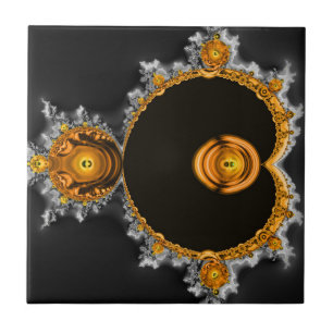 Golden Dream. The Famous Full Mandelbrot Set Tile