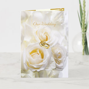 Golden Dream Wedding Invitation Card