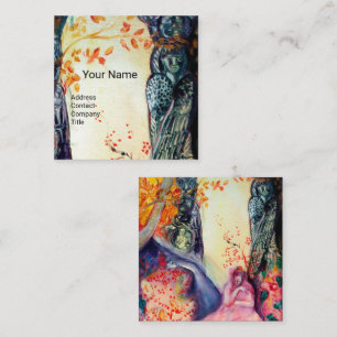 GOLDEN DREAM Yoga Instructor,Meditation,Zen Garden Square Business Card