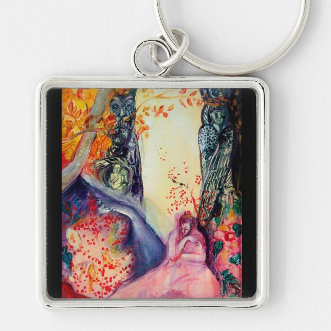 GOLDEN DREAM / Yoga Meditation Zen Garden Key Ring (Front)