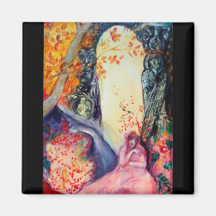 GOLDEN DREAM / Yoga Meditation Zen Garden Magnet