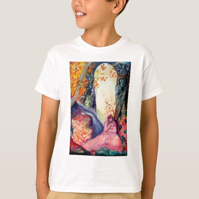 GOLDEN DREAM / Yoga Meditation Zen Garden T-Shirt (Front)