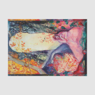 GOLDEN DREAM / Yoga Meditation Zen Garden Tissue Paper