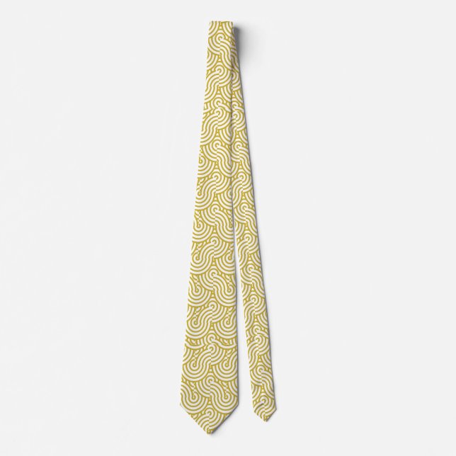 Golden Drift Tie (Front)