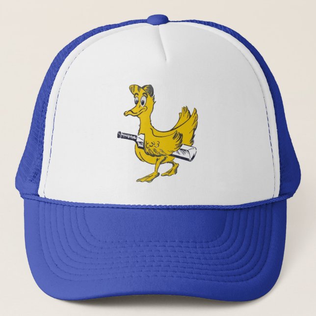 Golden duck cricket cap (Front)