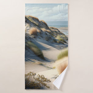 Golden Dunes Bath Towel