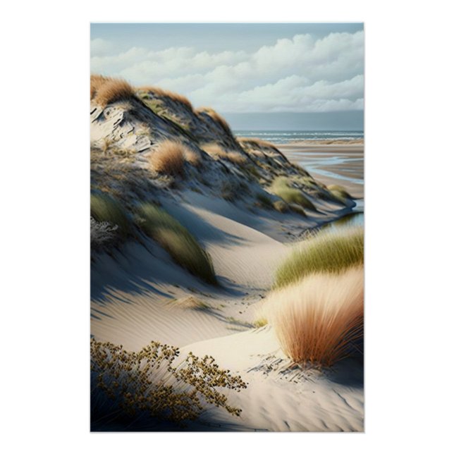 Golden Dunes Poster (Front)