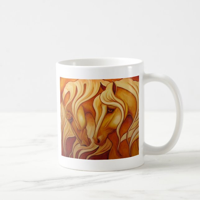 Golden Duo Coffee Mug (Right)