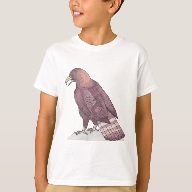 Golden Eagle bird watercolor bird species art T-Shirt (Front)