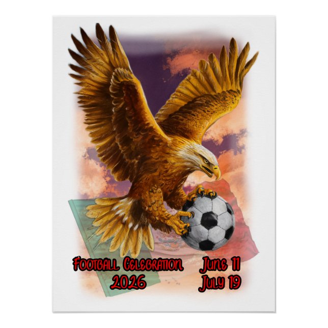 Golden Eagle brings the Ball for the event 2026 on Poster (Front)