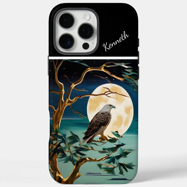 Golden Eagle by Moonlit River Case-Mate iPhone Case (Back)