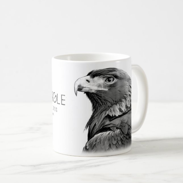 Golden Eagle Coffee Mug (Front Right)