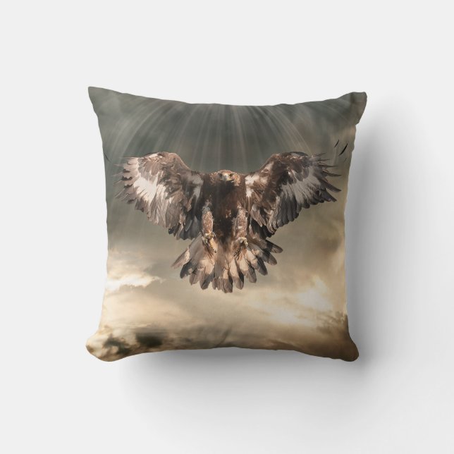 Golden Eagle Cushion (Front)