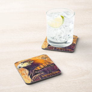 Golden Eagle [Hard Plastic Coaster] Coaster