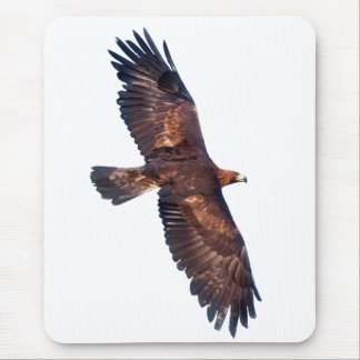 Golden Eagle in Flight Mousemat (Choose Colour)
