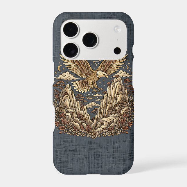 Golden Eagle iPhone 17 Pro Case (Back)
