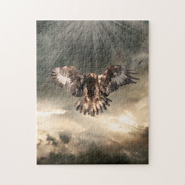 Golden Eagle Jigsaw Puzzle (Vertical)