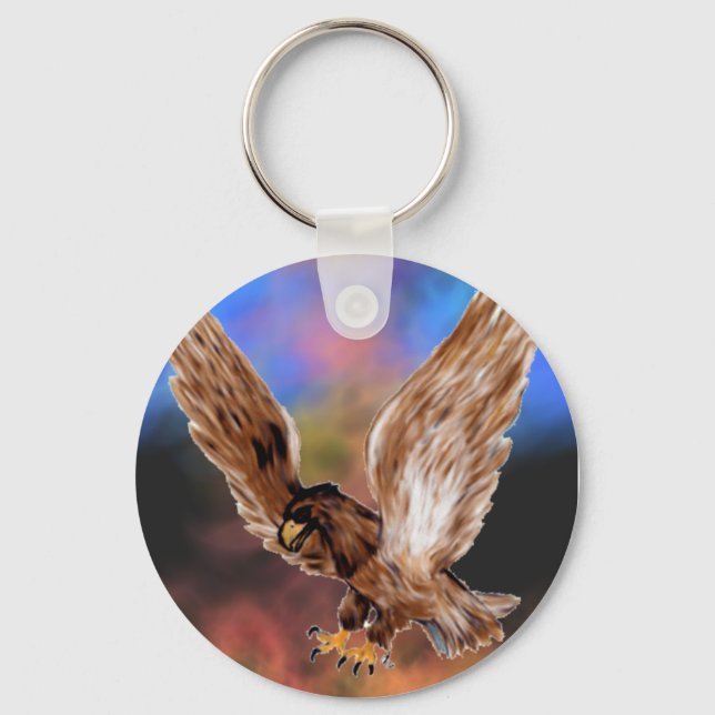 Golden Eagle Key Ring (Front)