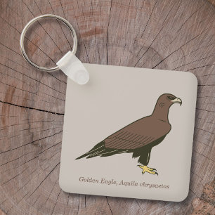 Golden Eagle  Key Ring