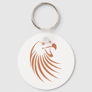Golden Eagle Logo Key Ring