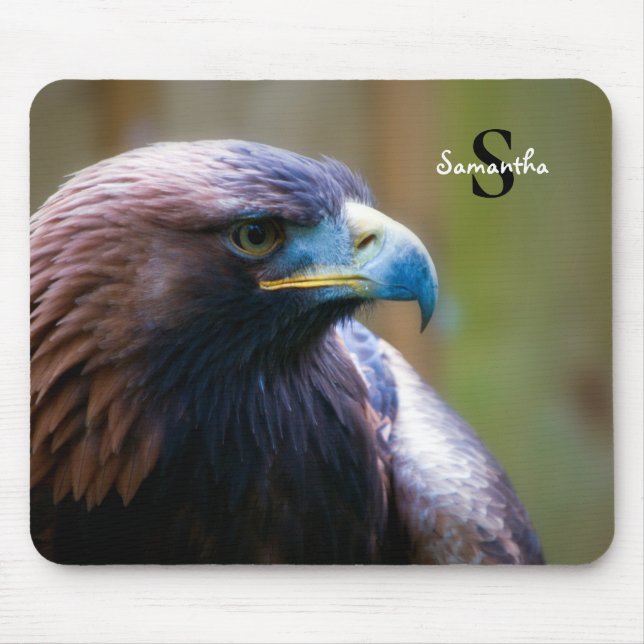 Golden Eagle Mouse Mat (Front)