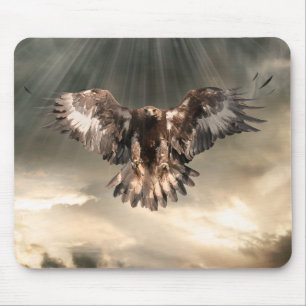 Golden Eagle Mouse Mat