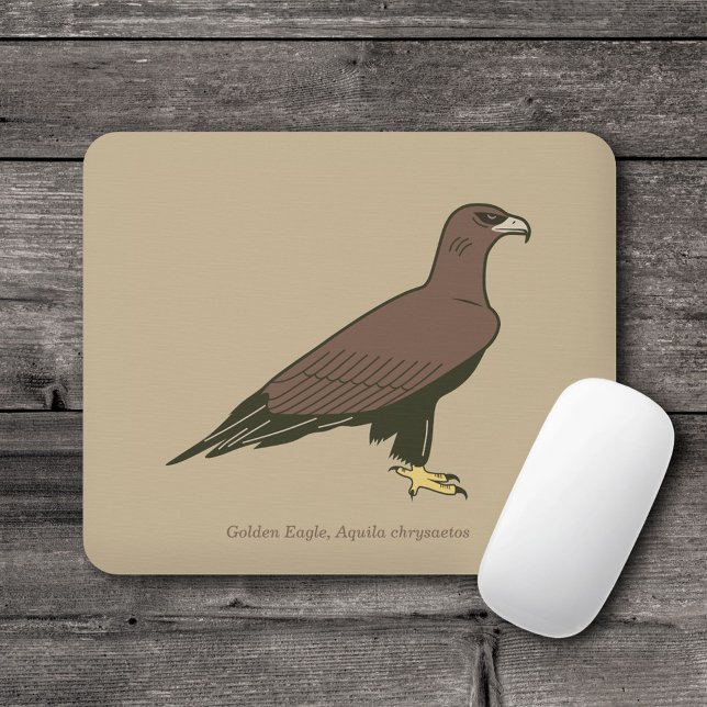Golden Eagle  Mouse Mat (Golden Eagle Mouse Pad)