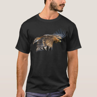 Golden  Eagle On The Wing T-Shirt