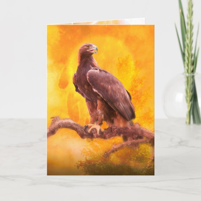 Golden Eagle THE GOLDEN ONE Card (Front)