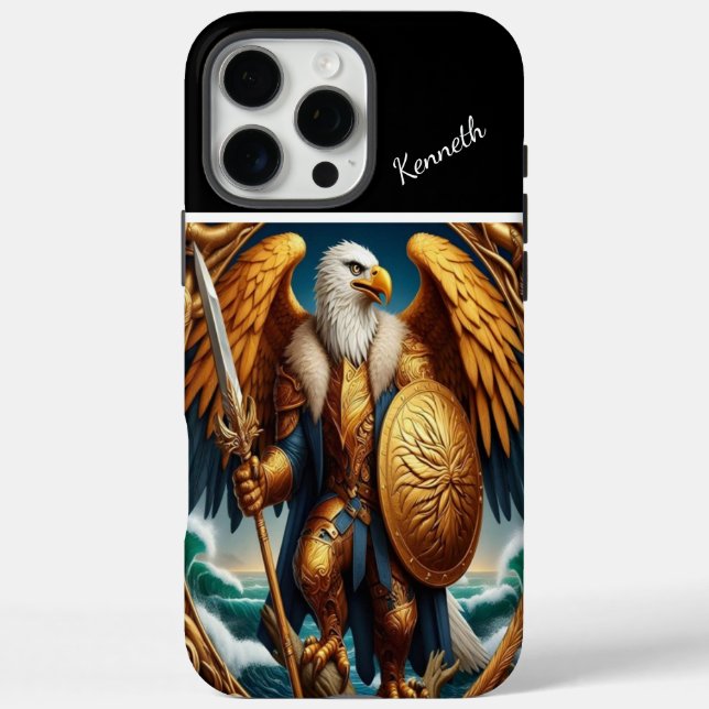 Golden Eagle Warrior Case-Mate iPhone Case (Back)