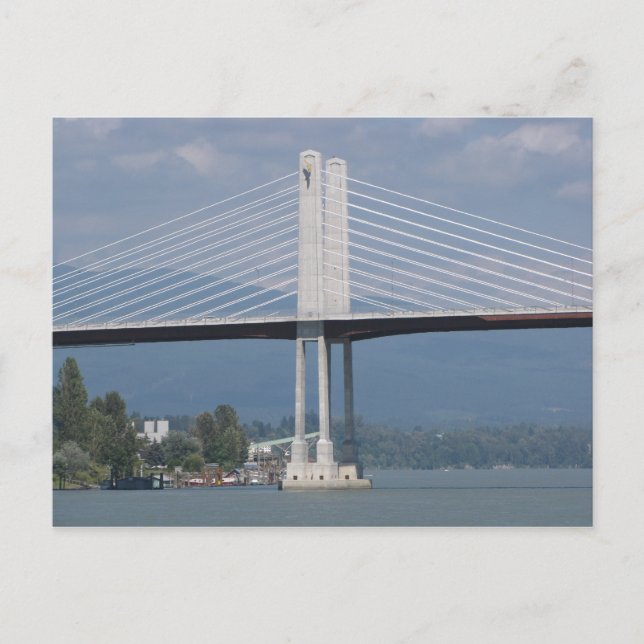Golden Ears Bridge (Post Card) Postcard (Front)