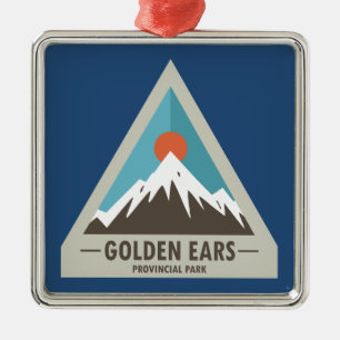 Golden Ears Provincial Park British Columbia Metal Tree Decoration