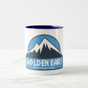 Golden Ears Provincial Park British Columbia Two-Tone Coffee Mug