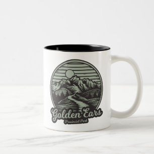 Golden Ears Provincial Park Mountain Trail Two-Tone Coffee Mug