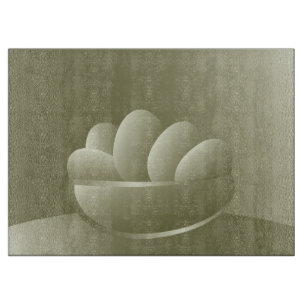 Golden Easter eggs Cutting Board