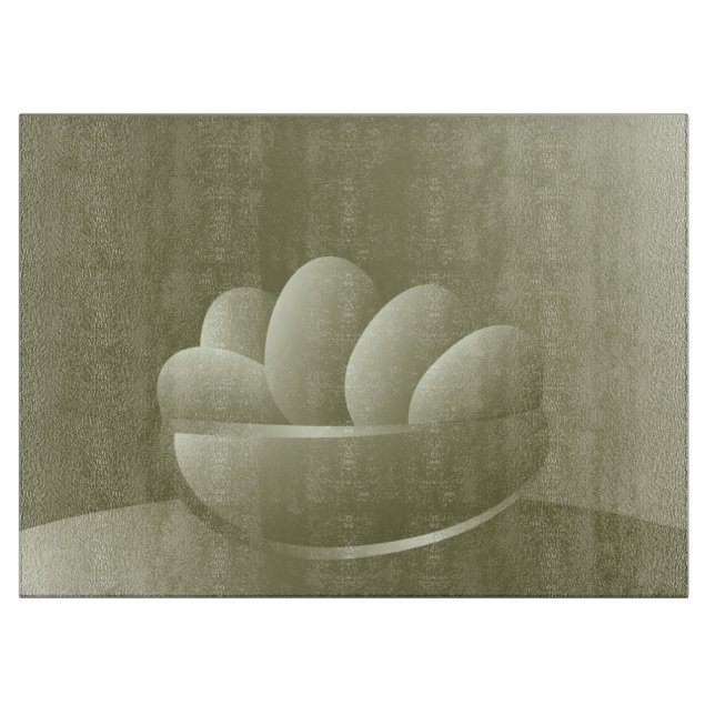 Golden Easter eggs Cutting Board (Front)