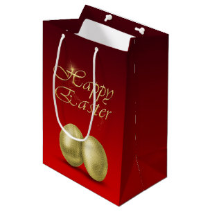 Golden Easter Eggs - Medium Gift Bag