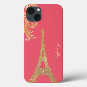 Golden Eiffel Tower Custom Samsung Note 4 Case