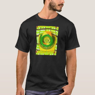 Golden Elegance: Beautiful African Yellow Rose Art T-Shirt