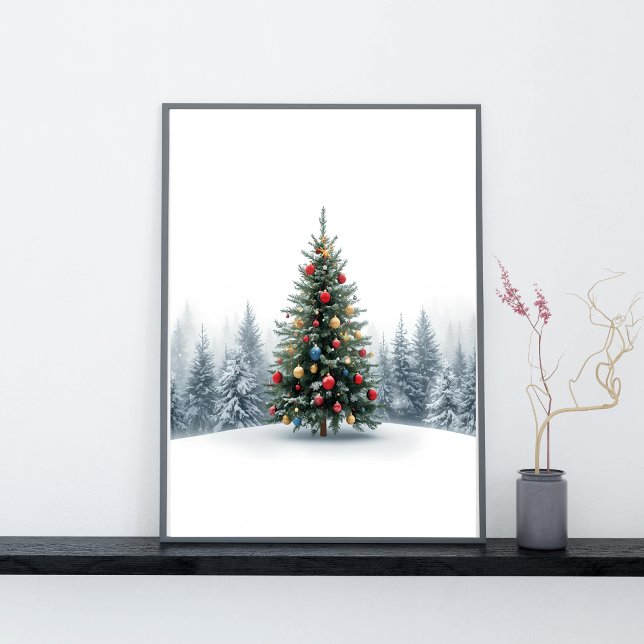 Golden Elegance Christmas Tree Poster (Creator Uploaded)