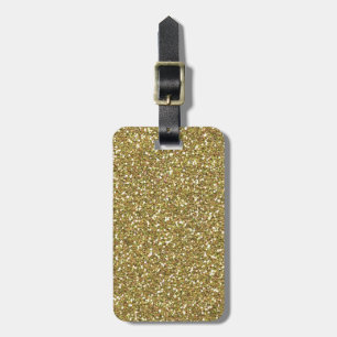 Golden Elegance Decor Luggage Tag