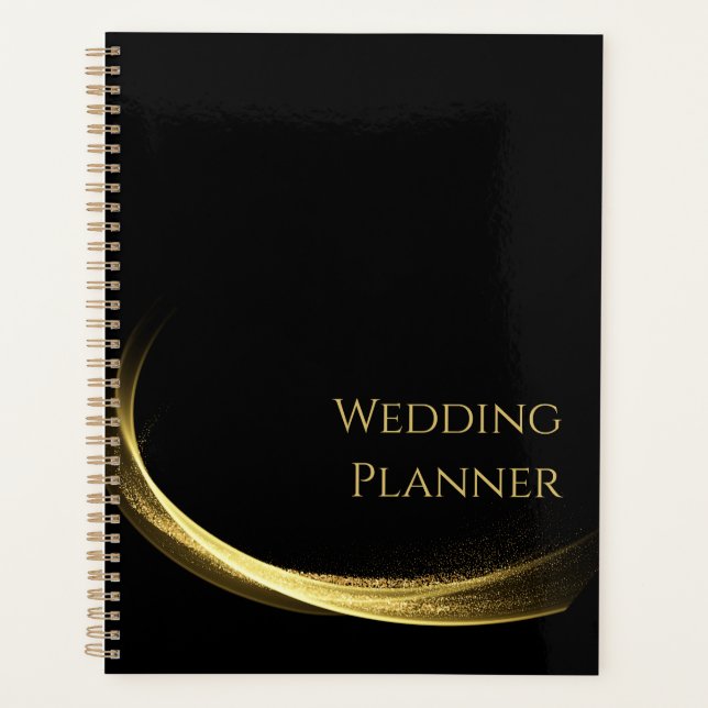 Golden Elegance- Wedding-Planner Planner (Front)