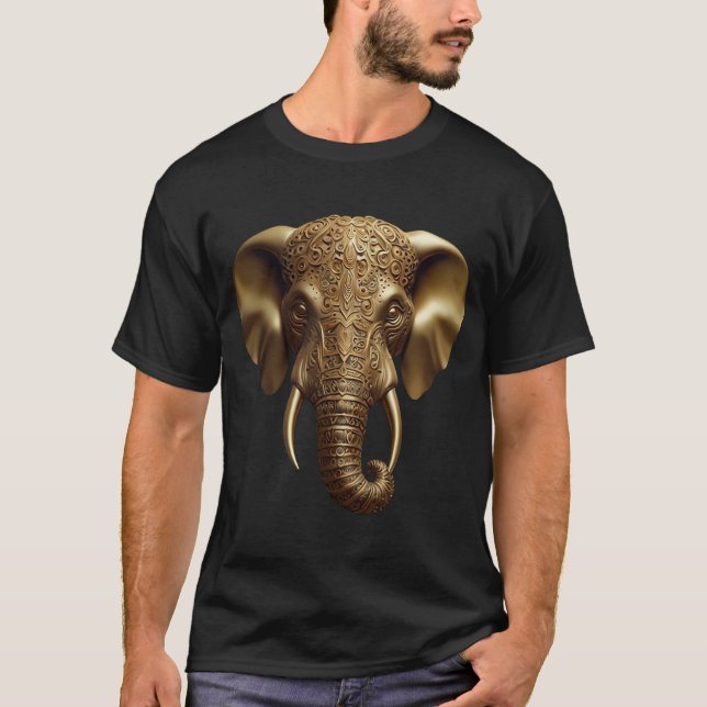 Golden Elephant T-Shirt (Front)