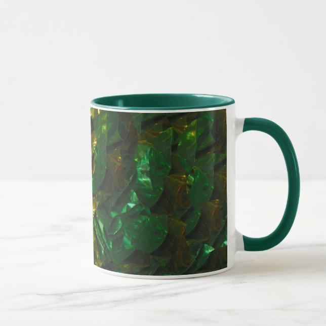 Golden Emerald Mug (Right)