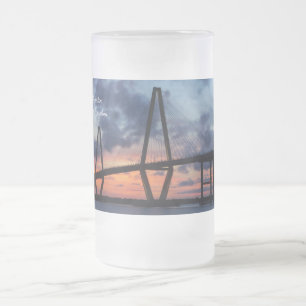 Golden Evening At Arthur Ravenel Frosted Glass Beer Mug