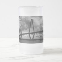 Golden Evening At Arthur Ravenel Grayscale